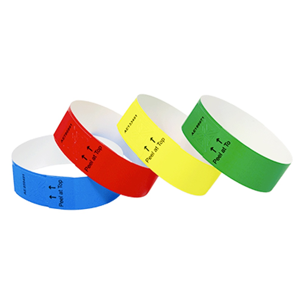 Bratari acces din hartie sintetica Eco-Friendly SecurBand®