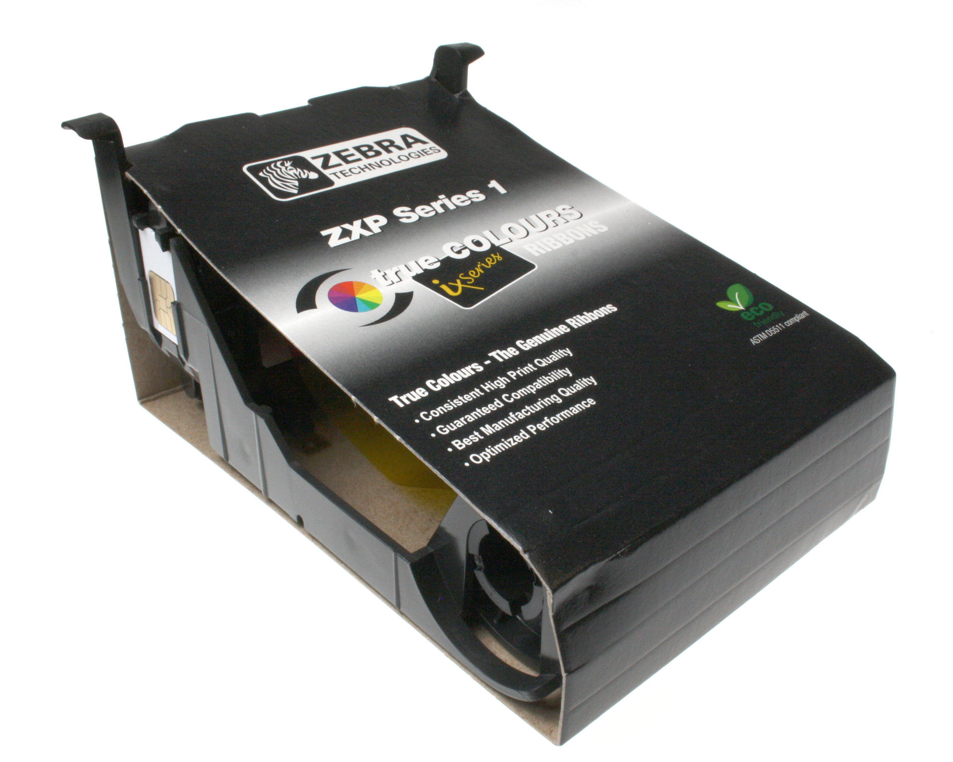 Ribon color Zebra pentru ZXP1, YMCKO, 100 imprimari cod 800011-140 - imagine 4
