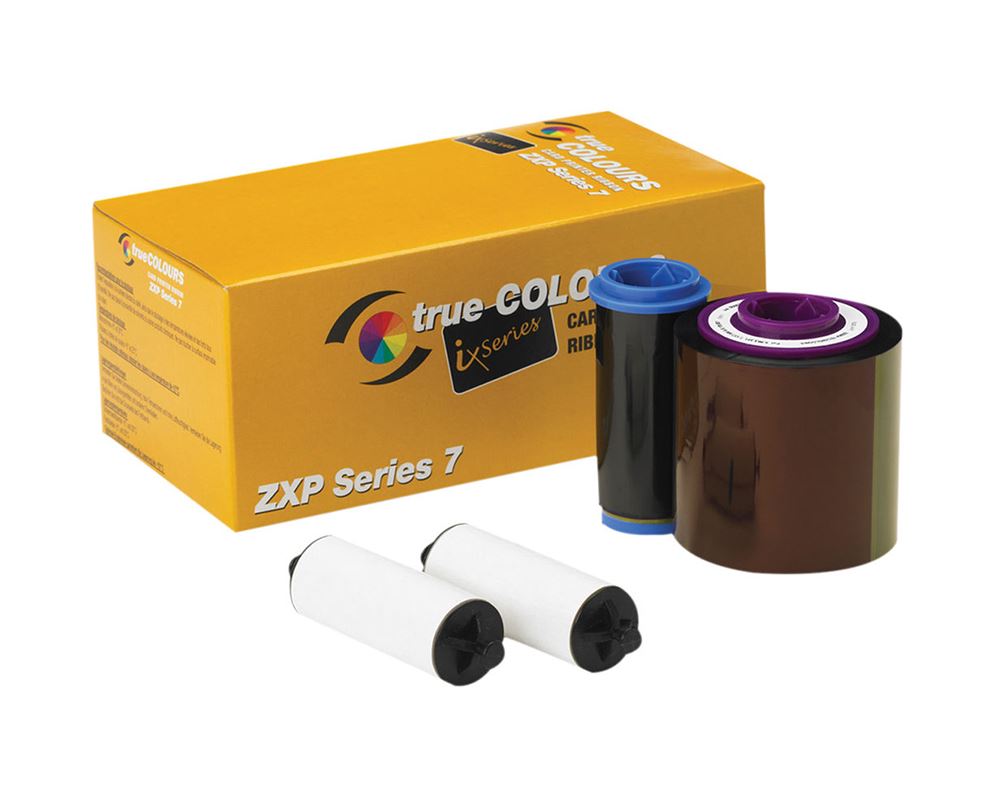 Ribon color Zebra pentru ZXP7, YMCKO, 750 imprimari cod 800077-742EM